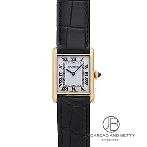 Cartierクォーツ 腕時計 ゴールド/ブラック 珍しい“黒・タンク”登場