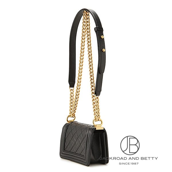 ボーイシャネル チェーンショルダー ハンドバッグ ブラック 黒[] Boy
