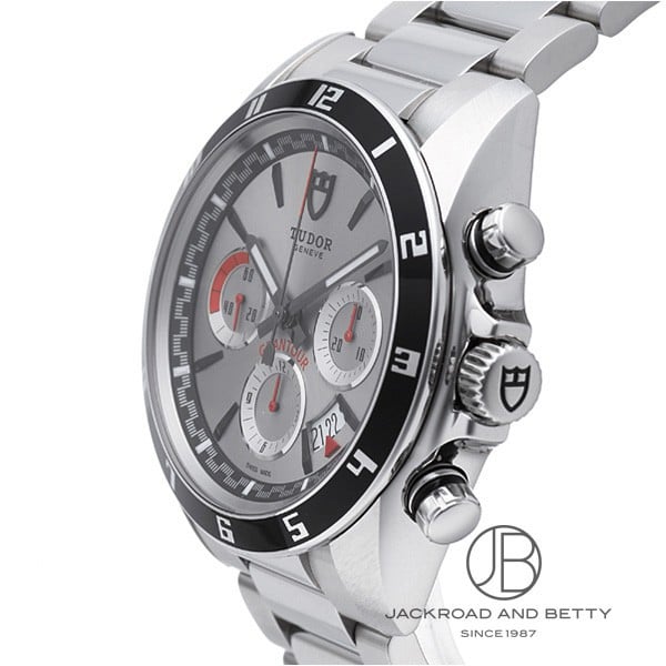 チュードル TUDOR 20530 グランツアー クロノ デイト 自動巻き メンズ