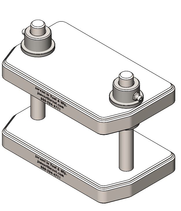 5MDS-SS Stainless Steel Die Set With Hardened Bushings | USA Made