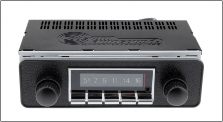 VW-Stereo-Kit-1956-74-Ghia-Kicker - Kicker 1956-74 VW Karmann Ghia