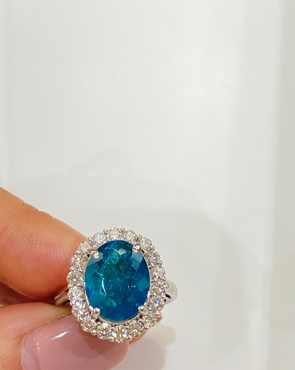 美しいブルーバターリャ☆ブラジルバターリャパライバトルマリン