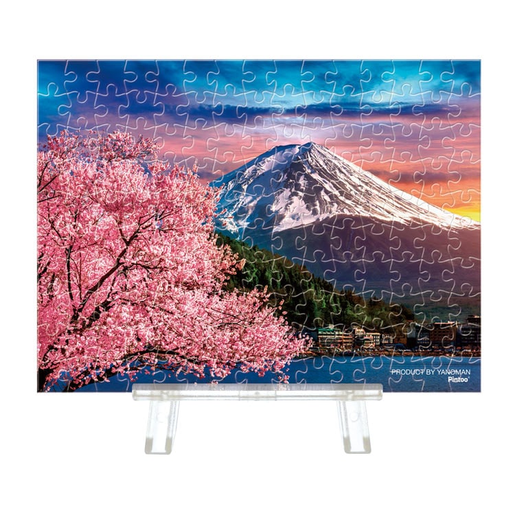 YAM-2308-54 風景 桜の季節と富士山 150ピース ［CP-WH］ やのまん の