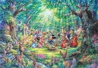 TEN-D1000-045 ディズニー 森のフィルハーモニー （ミッキー＆フレンズ