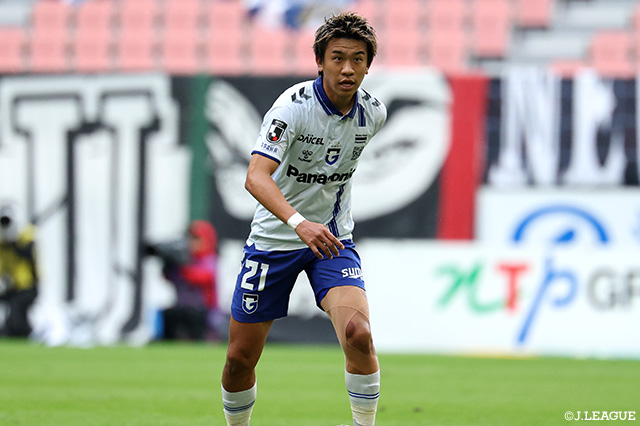 ガンバ大阪 2025アウェイ長袖ユニフォーム 奥抜侃志 タグ付 ガンバ大阪