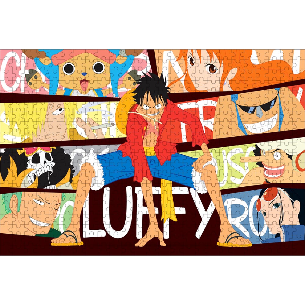 ワンピース ご当地パズルセット ①ONE PIECE ワンピース 手配書ミニ