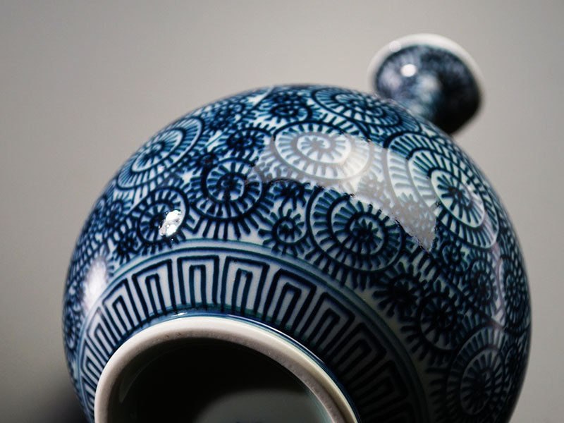 有田焼 たこ唐草 一輪挿し 有田焼】蛸唐草花瓶 - JTOPIA 時代物 蛸唐草
