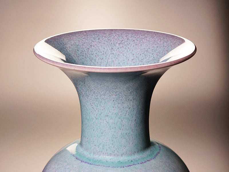 有田焼】紫紅鈞窯花器 - JTOPIA