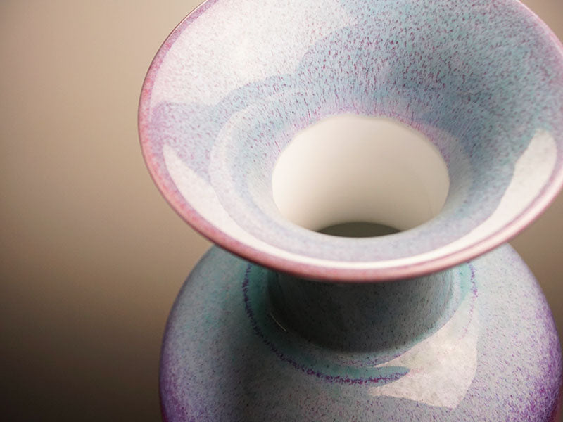 有田焼】紫紅鈞窯花器 - JTOPIA