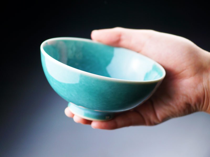 鈞窯茶碗 鈞窯 澱青釉紫斑斗傘碗 – Jun ware Tea Bowl | 陶磁