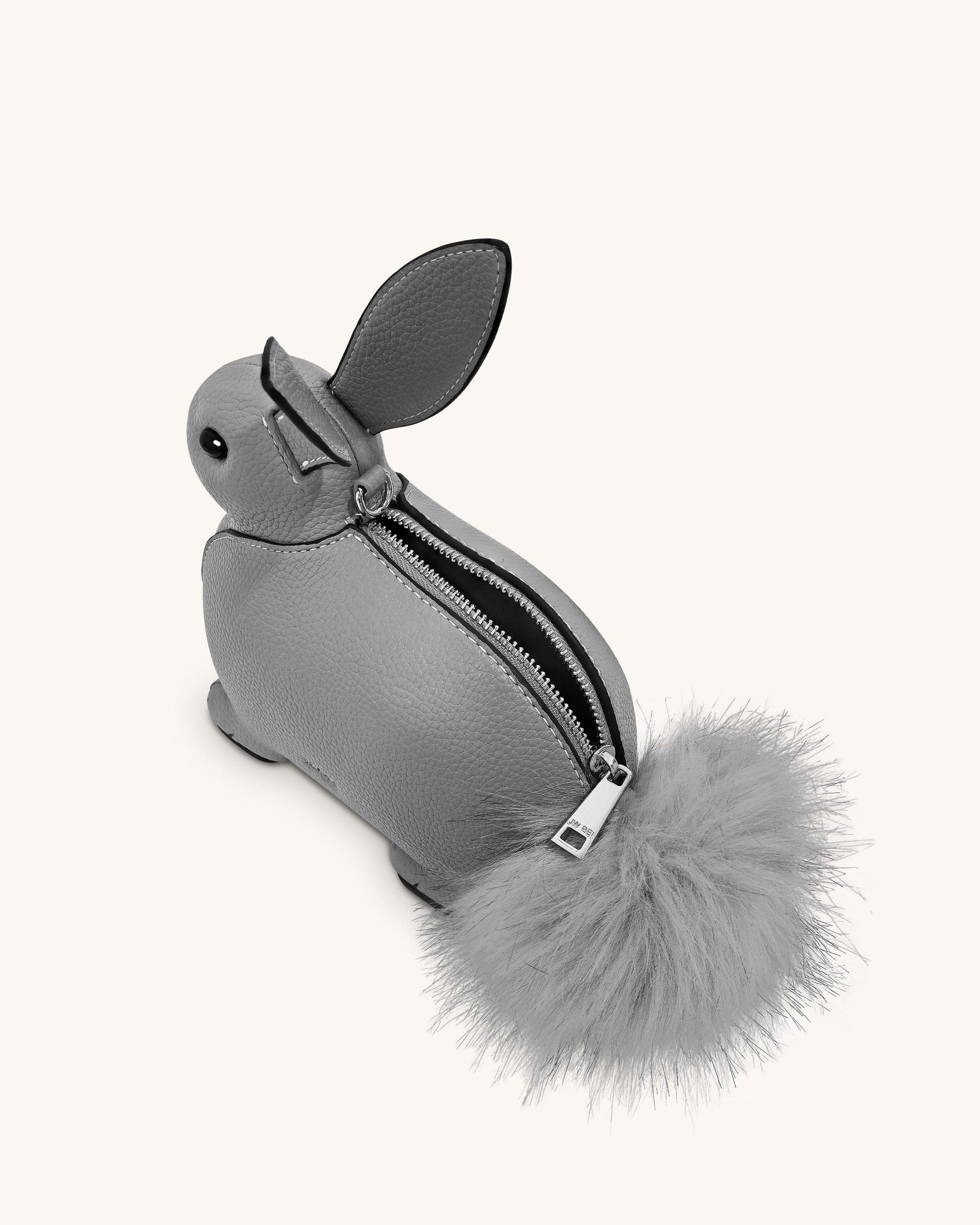 Alena Bunny Crossbody Bag - Grey | JW PEI