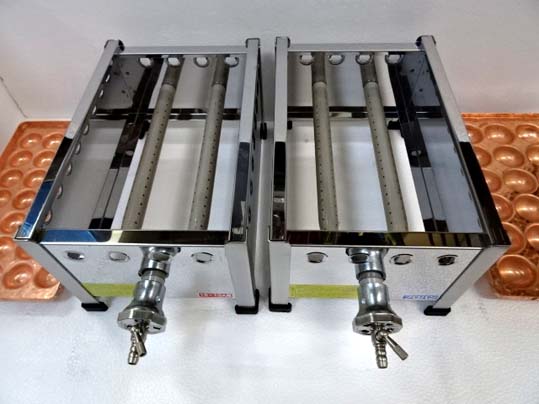 業務用 たこ焼き器 18穴 24穴 40穴×2（銅板）5連 プロパンガス LPガス