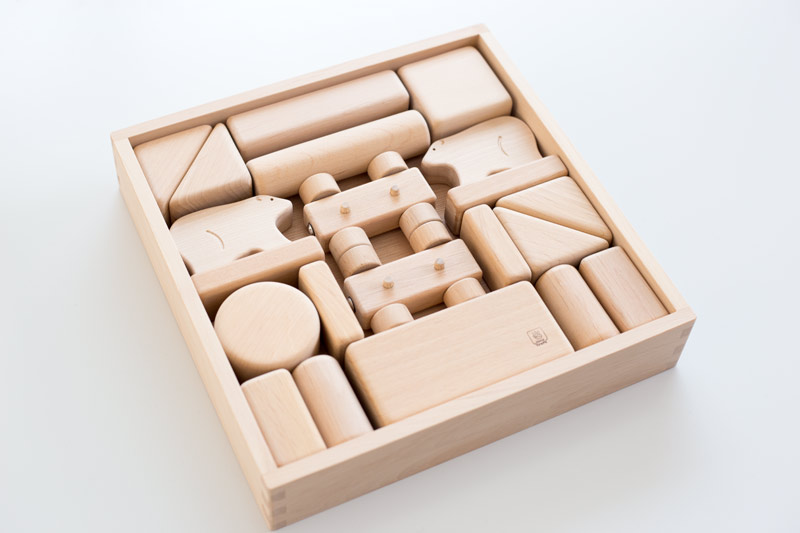 白くまツインズ 大人気！日本製積み木｜木のおもちゃ おもちゃの森sapporo