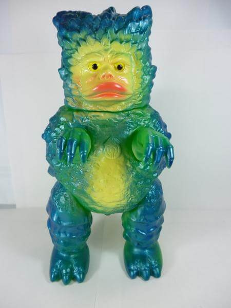 ブルマァクガラモンソフビ復刻版怪獣シリーズブルー版マルサンST