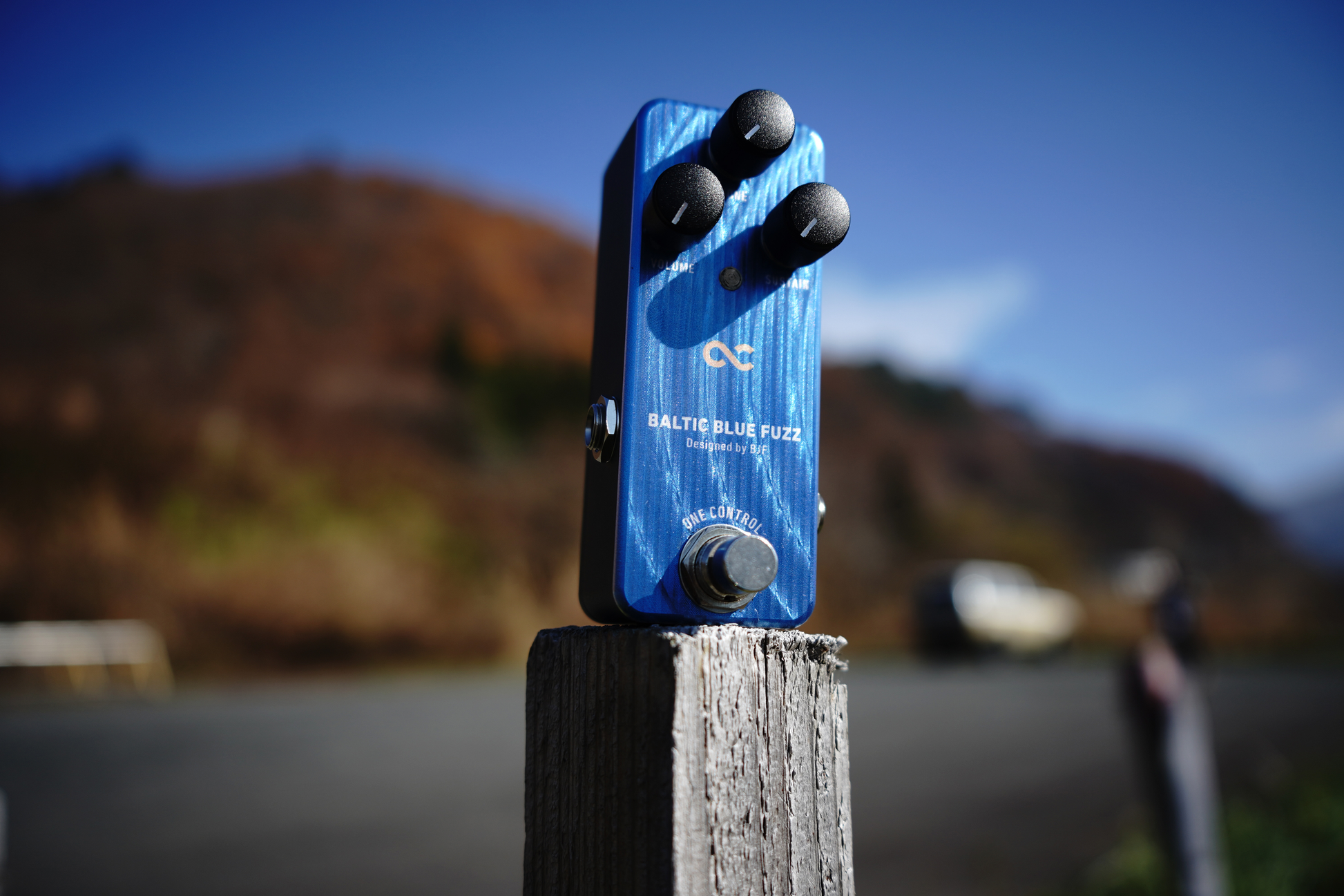 2/5 16:00まで面ファスナー付属!】One Control BALTIC BLUE FUZZ