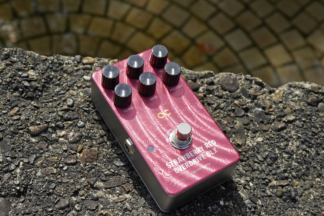 ギター STRAWBERRY RED OVERDRIVE 4K One Control STRAWBERRY RED