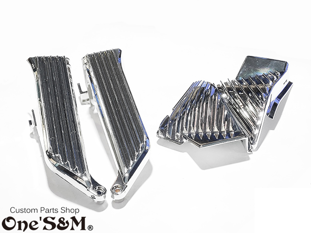 アウトレット特価 限定品 CBR400F NC17用 フィン形状 エアーガイド