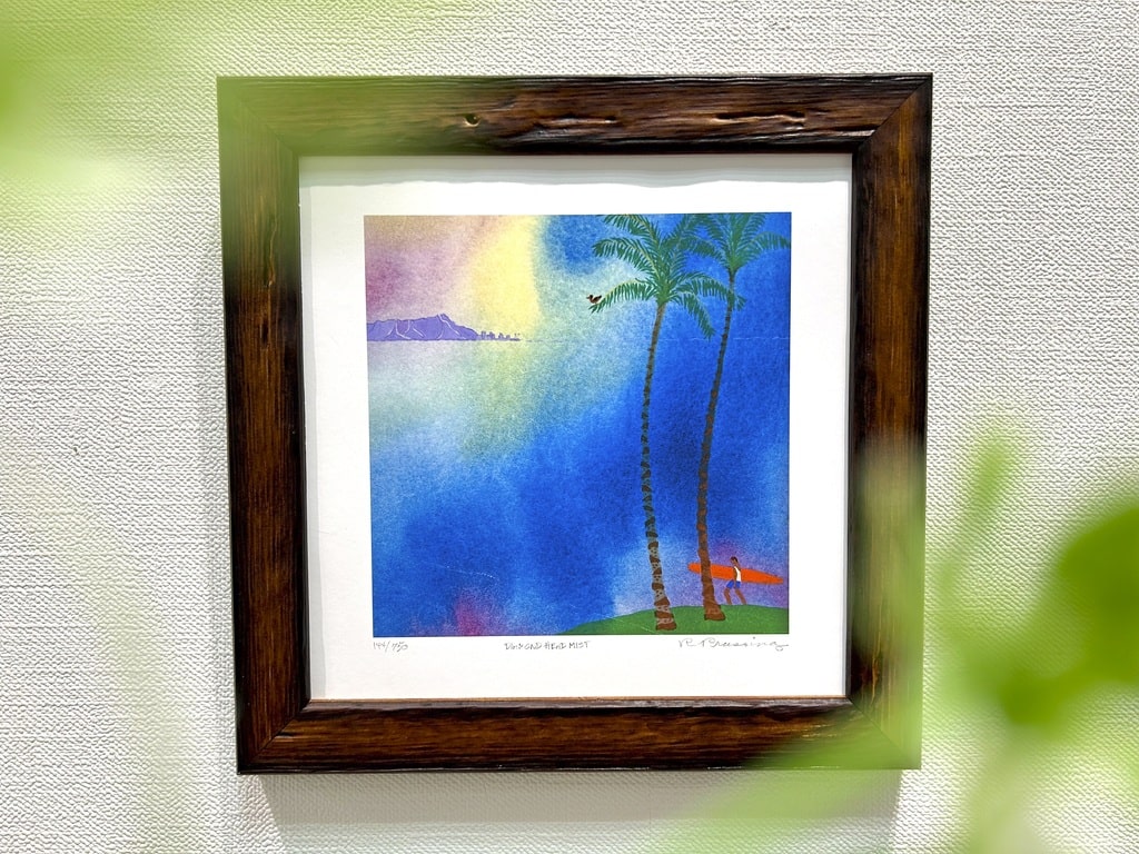 ロザリー プルッシングワイキキビーチのアート - 海をテーマにした