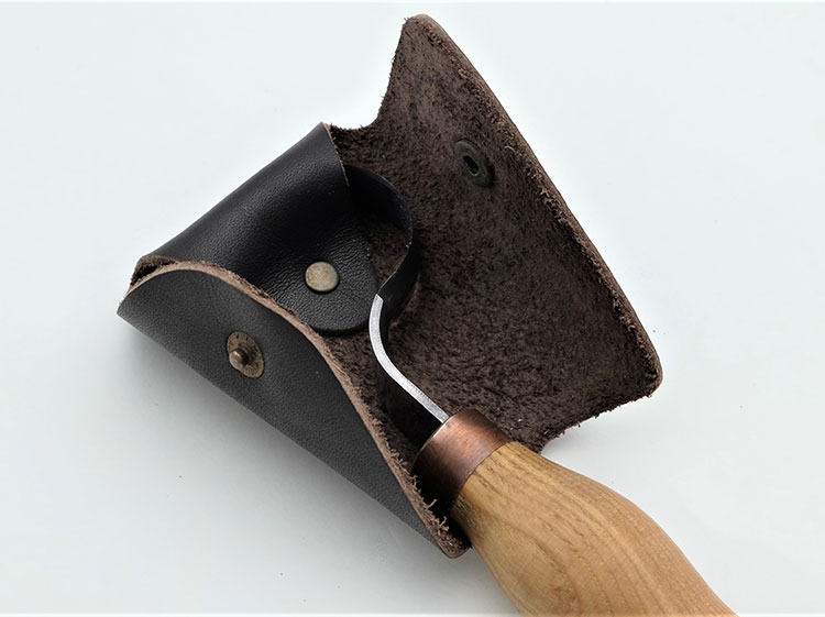 Beaver Craft レザーシースL (フックナイフ用) | つくる人をシゲキする