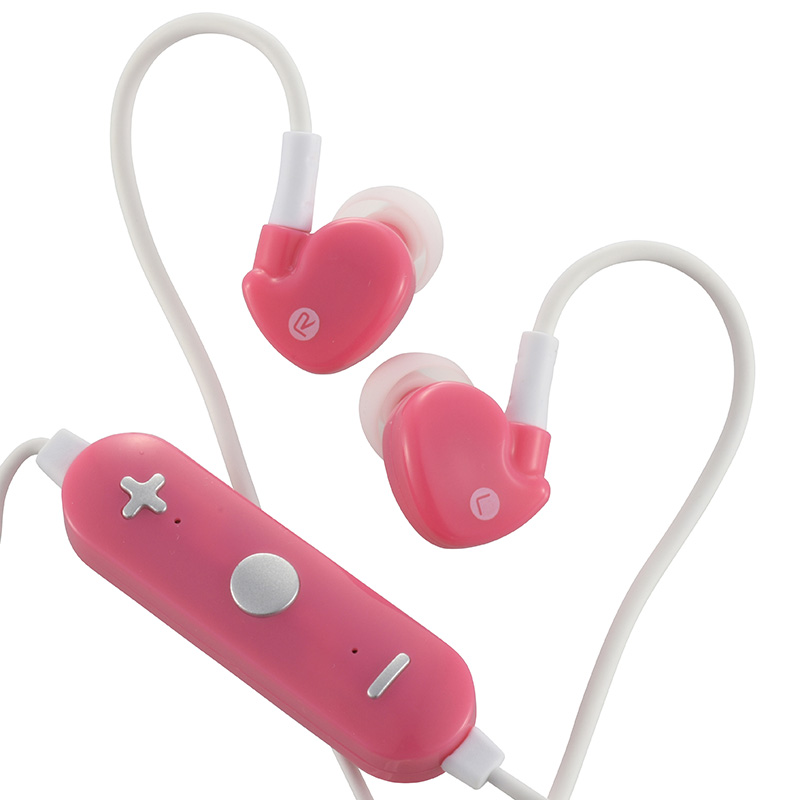 AudioCommワイヤレスイヤホン ピンク [品番]03-0336｜株式会社オーム電機