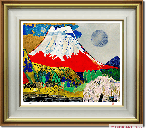 片岡珠子 日本画 風景画 色鮮やか 片岡球子の代表作の魅力と評価