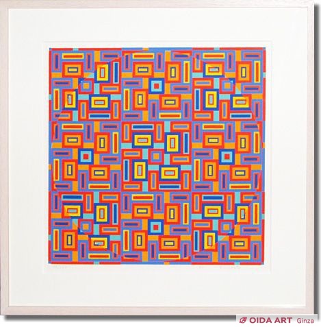 オノサトトシノブ silk-12 | 絵画など美術品の販売と買取 | 東京・銀座