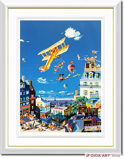 半額】 ヒロ・ヤマガタがシルクスクリーンの版画で制作したインテリア