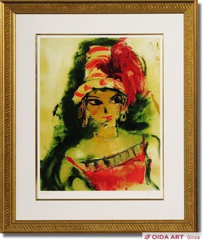 金子國義、絵画、油彩、SM号、暁オ閉じる女、新品額縁、肉筆、鴨居玲、