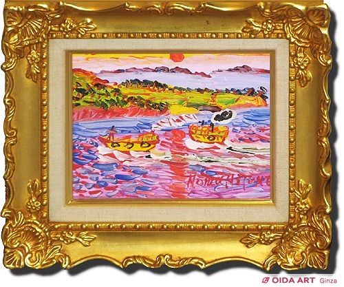 冬の海 小出宏 油彩画 1978年 冬の海 小出宏