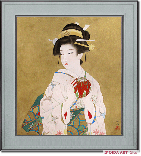 白鳥映雪 佳人 | 絵画など美術品の販売と買取 | 東京・銀座 おいだ美術