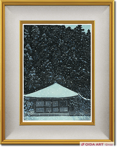 く*に様 東山魁夷 冬華 陶板画 ロイヤルコペンハーゲン 希少品ロイヤル