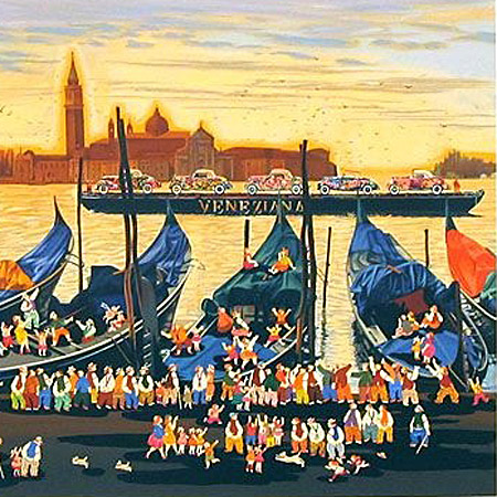 特大サイズ<ヒロ・ヤマガタ作> アースリー・イン・ベニス Amazon.co.jp: ヒロ・ヤマガタ 「アースリー・イン・ベニス」 イタリア