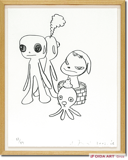 奈良美智版画Bad Meeting