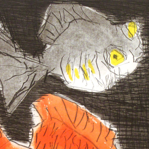 中川一政 金魚 | 絵画など美術品の販売と買取 | 東京・銀座 おいだ美術