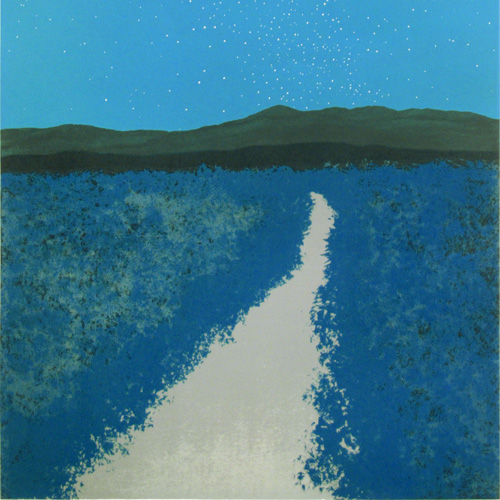 千住博 水の惑星 #12 銀河 | 絵画など美術品の販売と買取 | 東京・銀座