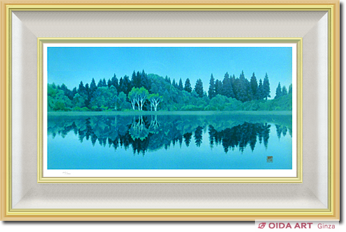 東山魁夷(新復刻画) 静映(新復刻画) | 絵画など美術品の販売と買取