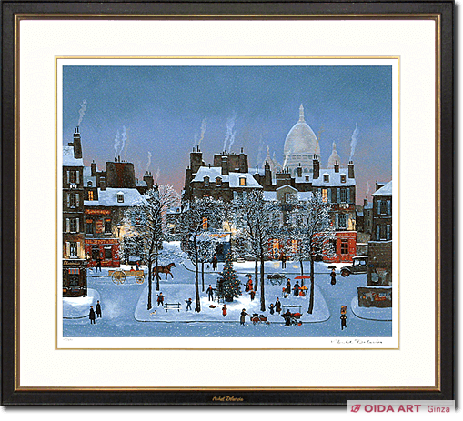 ドラクロワ モンマルトルのクリスマス | 絵画など美術品の販売と買取