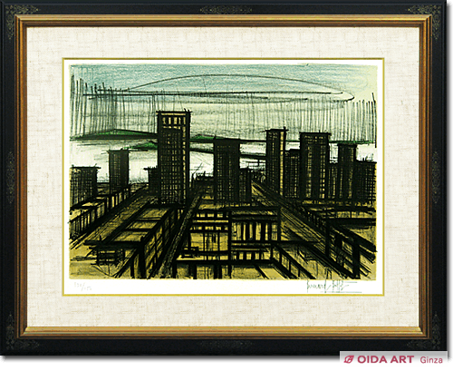 ベルナール・ビュッフェ ニューヨーク アート 額縁 インテリア