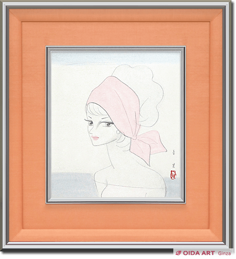 東郷青児 婦人像 | 絵画など美術品の販売と買取 | 東京・銀座 おいだ美術