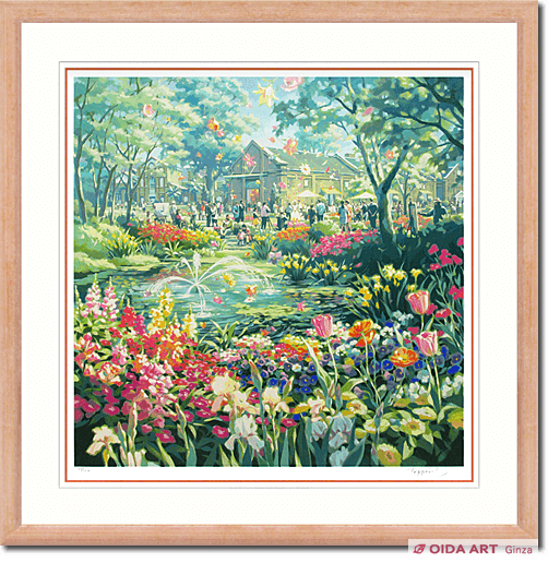 3000円値下げ】笹倉鉄平「ウェディング イン ザ パーク」シルク