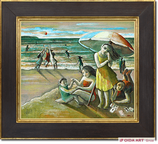 遠藤彰子 夏の終り | 絵画など美術品の販売と買取 | 東京・銀座 おいだ美術