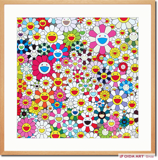 村上隆 黄色い麦わら帽子の女の子 | 絵画など美術品の販売と買取