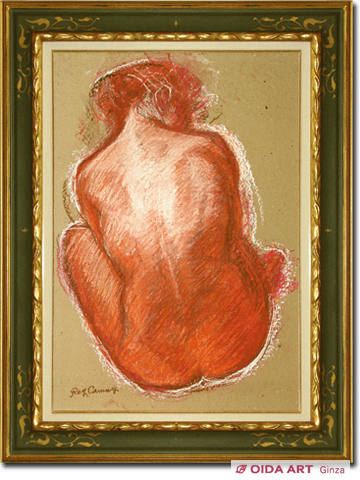 鴨居玲 裸婦 | 絵画など美術品の販売と買取 | 東京・銀座 おいだ美術