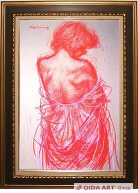 鴨居玲 裸婦 | 絵画など美術品の販売と買取 | 東京・銀座 おいだ美術