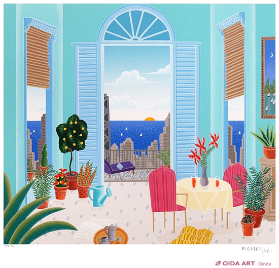 ☆日比野克彦☆シルクスクリーンポスター☆フォーク/ナイフ/スプーン