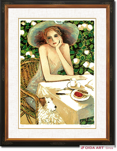 CASSIGNEUL/カシニョール1935リトグラフさくらんぼの木