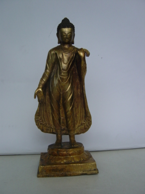 チベットの釈迦牟尼仏像 | 梵鐘・仏像・銅像・寺院仏具の 老子製作所