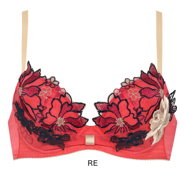 BTJ796｜ワコール サルート 96G ブラジャー単品 リボンブラ CDEFG