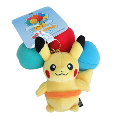 ポケモンそらとぶピカチュウ 風船 ぬいぐるみ TOMY トミー 初期 初代