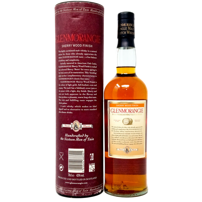 Glenmorangie Sherry Wood Finish – Rare Scotch Collectible